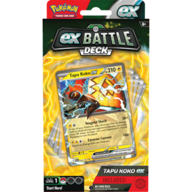 POKEMON POKEMON - BATTLE DECKS - Tapu Koko EX *OCT 18th