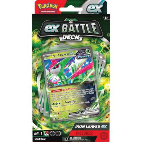 POKEMON - BATTLE DECKS - Iron Leaves EX *18 OCT