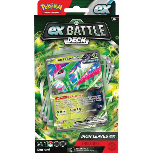 POKEMON POKEMON - BATTLE DECKS - Iron Leaves EX *OCT 18th