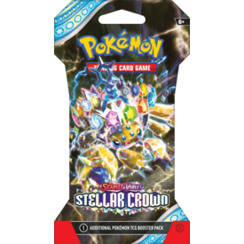 POKEMON POKEMON - SV7 - STELLAR CROWN - Sleeved Pack *13 SEPT