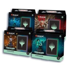 Wizards of the Coast MTG - DUSKMOURN - Commander Set (4 decks) *27 SEPT