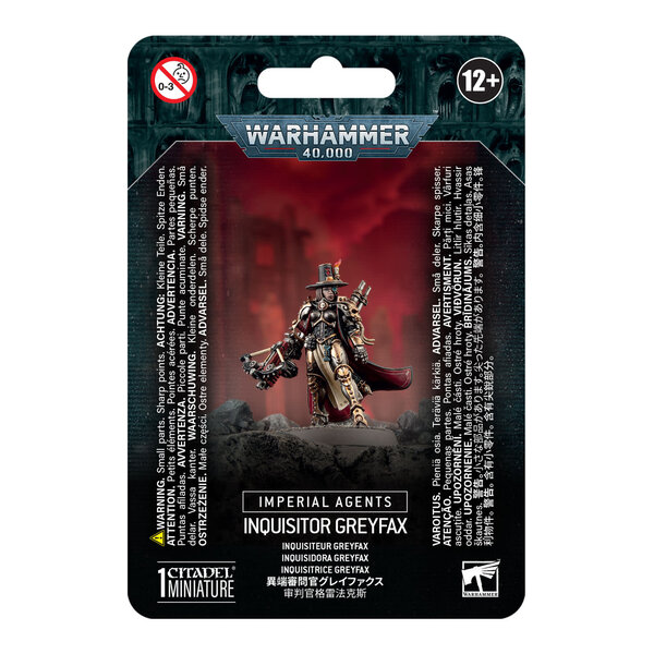 Games Workshop 40K - IMPERIAL AGENTS - Inquisitor GreyFax