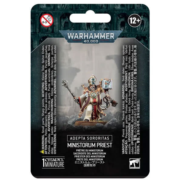 Games Workshop 40K - ADEPTA SORORITAS - Ministorum Priest