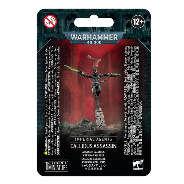 Games Workshop 40K - IMPERIAL AGENTS - Culexus Assassin