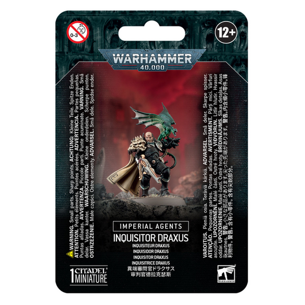 Games Workshop 40K - IMPERIAL AGENTS - Inquisitor Draxus