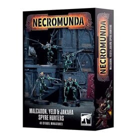 Necromunda 40K - NECROMUNDA - Malcadon, Yeld & Jakara Spyre Hunters