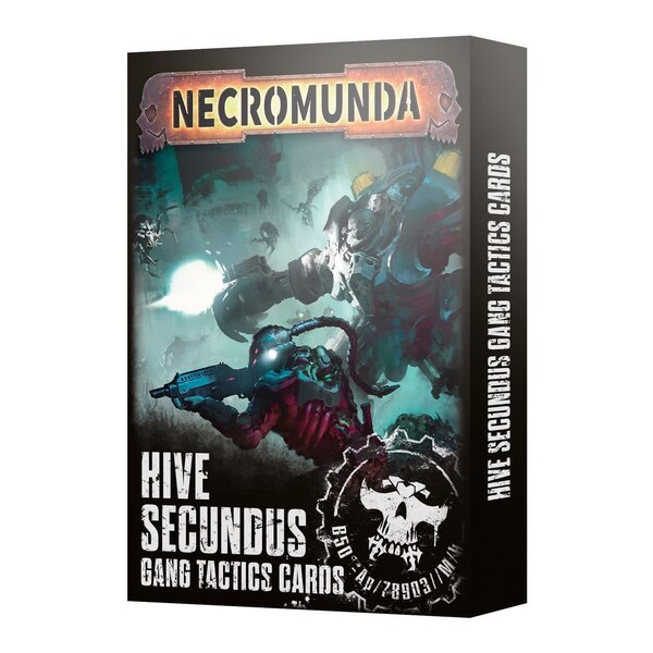 Games Workshop NECROMUNDA  GANG TACTICS CARDS - Hive Secrundus *31 AOUT