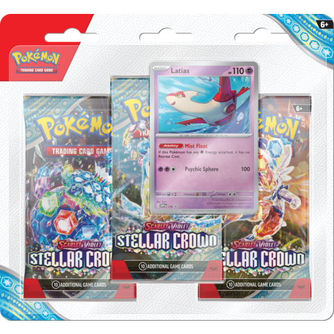 POKEMON - SV - STELLAR CROWN - 3pk Blister - Latias