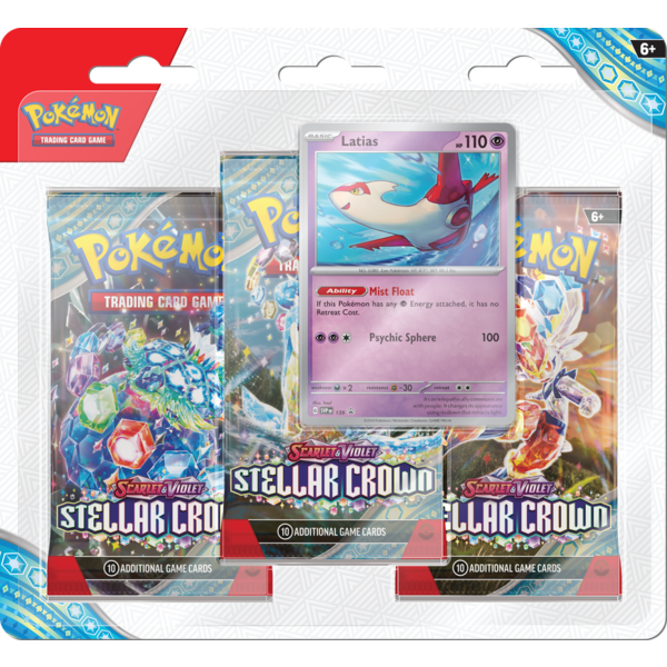 POKEMON POKEMON - SV - STELLAR CROWN - 3pk Blister - Latias