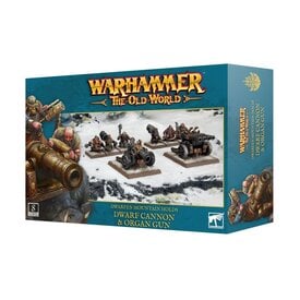 Games Workshop OLD WORLD - DWARFEN MOUNTAIN HOLDS - Dwarf Cannon & Organ Gun