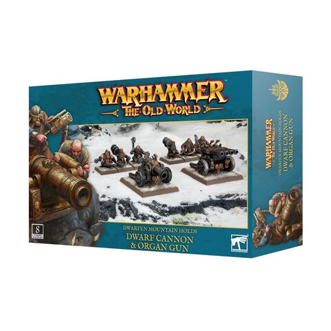 OLD WORLD - DWARFEN MOUNTAIN HOLDS - Dwarf Cannon & Organ Gun