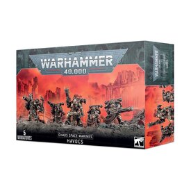 Chaos Space Marines 40K - CHAOS SPACE MARINES - Havocs