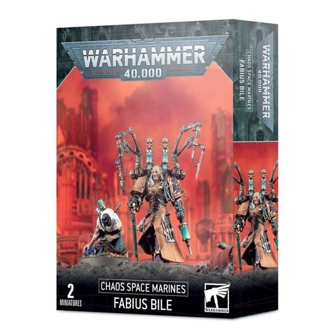 40K - CHAOS SPACE MARINES - Fabius Bile