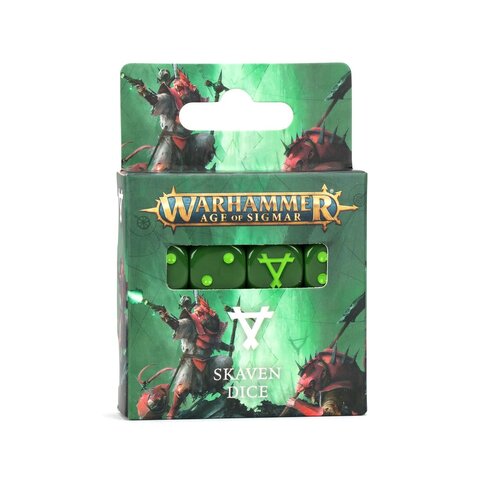 AOS - SKAVEN - Dice set *preorder