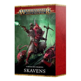 Games Workshop AOS - WARSCROLL CARDS (FR) - Skaven