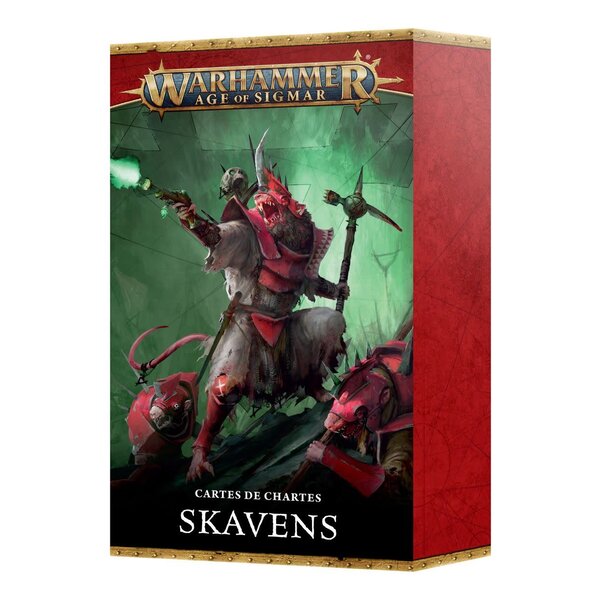 Games Workshop AOS - WARSCROLL CARDS (FR) - Skaven *precommande