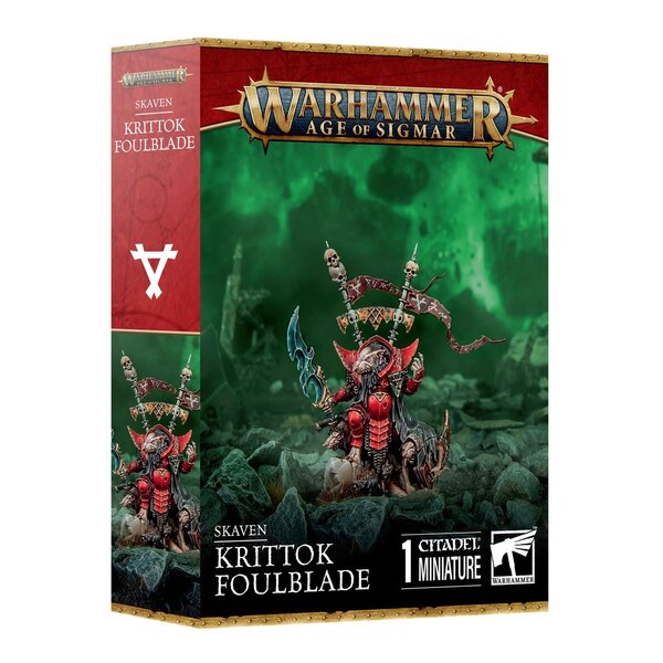 Games Workshop AOS - SKAVEN - Krittok Foulblade *precommande