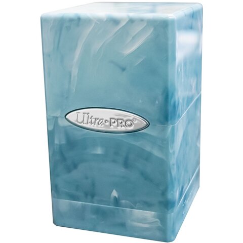 UP - D-BOX - SATIN TOWER - Light Blue/White