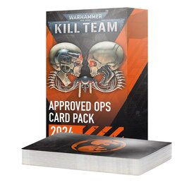 Games Workshop 40K - KILL TEAM - Approved OPS Card Pack