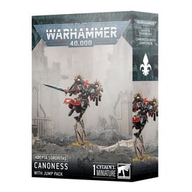 Adepta Sororitas 40K - ADEPTA SORORITAS - Canoness with Jump Pack