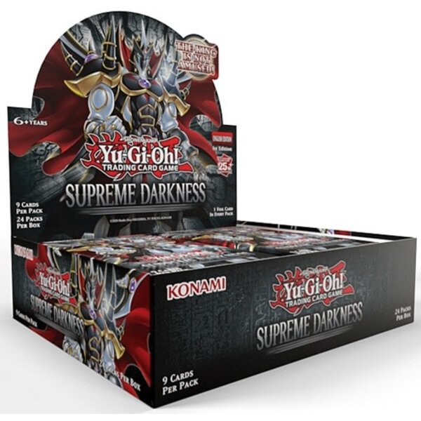 Konami YGO - SUPREME DARKNESS - Booster Box
