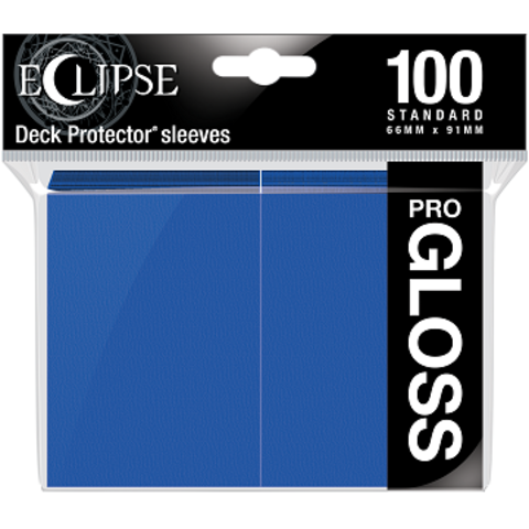 UP - D-PRO - ECLIPSE - SLEEVES (100ct) - GLOSS - Pacific Blue
