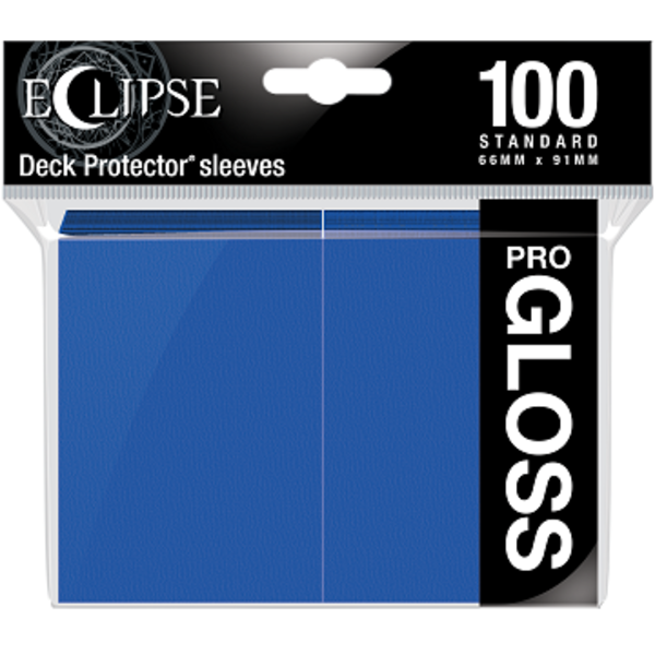 Ultra Pro UP - D-PRO - ECLIPSE - SLEEVES (100ct) - GLOSS - Pacific Blue