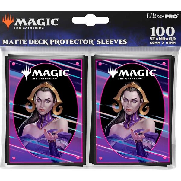 MTG UP - D-PRO - SLEEVES (100ct) - MTG - FOUNDATIONS - Dark