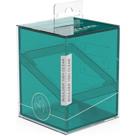 Ultimate Guard UG - DECK CASE - BOULDER (100+) - Clear Malachite