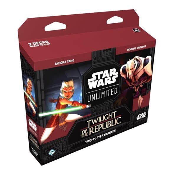 FANTASY FLIGHT STAR WARS - UNLIMITED - TWILIGHT OF THE REPUBLIC - Two Player Starter