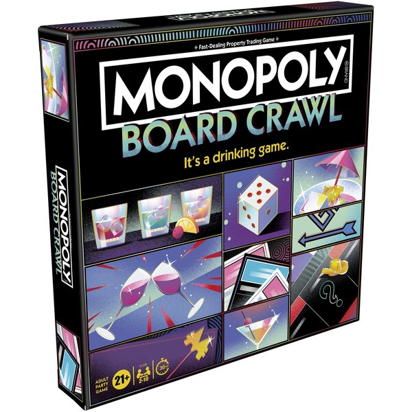 Hasbro MONOPOLY - Board Crawl