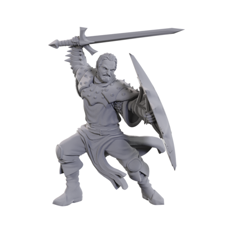 DND - UNPAINTED MINIS - WV23 - Dragon Army Soldier