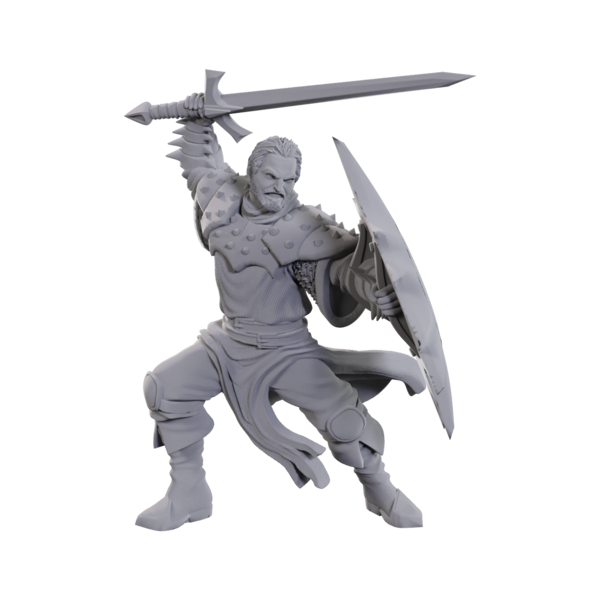WIZKIDS DND - UNPAINTED MINIS - WV23 - Dragon Army Soldier