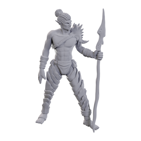 WIZKIDS DND - UNPAINTED MINIS - WV23 - Sea Elf Leader