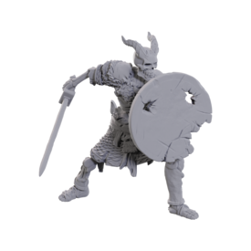 WIZKIDS DND - UNPAINTED MINIS - WV23 - Tiefling Skeleton