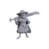 PATHFINDER - UNPAINTED MINIS - WV23 - Female Halfling Magus - Low-Level