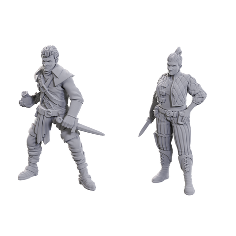 DND - UNPAINTED MINIS - WV23 - Cutpurses Male & Female