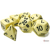 OPAQUE - 7 DIE SET PASTEL - yellow/black