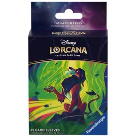 Ravensburger DISNEY LORCANA - CARD SLEEVE - SET 6 - Scar