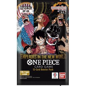 Bandai ONE PIECE - OP-09 - EMPORORS IN THE NEW WOLRD - Booster Pack