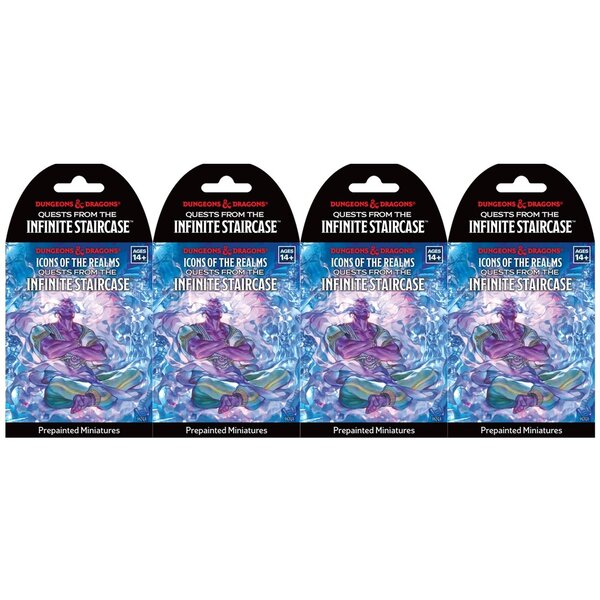 Wizards of the Coast DND - ICONS 33 - 8ct BOOSTER BRICK - Quests from the Infinite Staircase