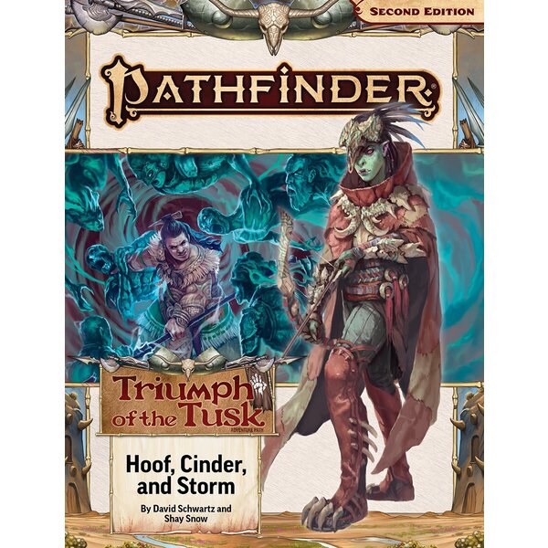 Paizo PATHFINDER - TRIUMPH OF THE TUSK 2 - Hoof, Cinder and Storm