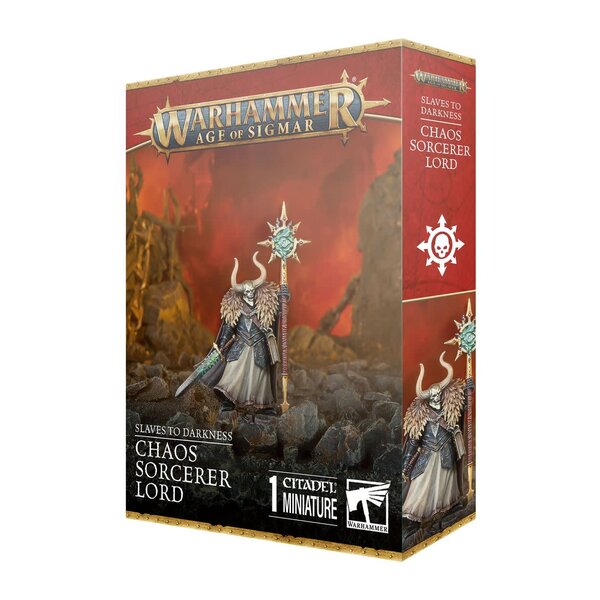 Games Workshop AOS - SLAVES TO DARKNESS - Chaos Sorcerer Lord