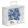 OAKIE DOAKIE - 7DIE SET - MARBLE - Blue