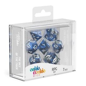 OakieDoakie Dice OAKIE DOAKIE - 7DIE SET - GEMIDICE - Liquid Steel