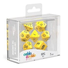 OakieDoakie Dice OAKIE DOAKIE - 7DIE SET - SOLID - Yellow