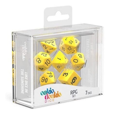 OAKIE DOAKIE - 7DIE SET - SOLID - Yellow
