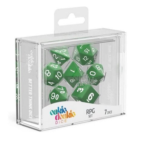 OAKIE DOAKIE - 7DIE SET - SOLID - Green
