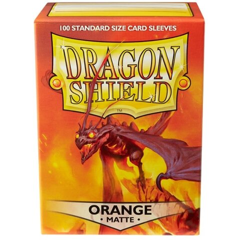 DRAGON SHIELD - SLEEVES (100ct) - MATTE - Orange