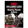 DND - SPELLBOOK CARDS - Martial Powers & Races
